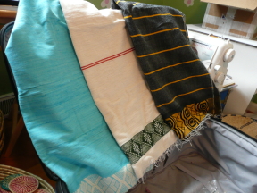hand-woven Ethiopian traditional scarves